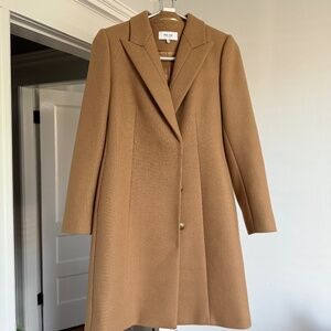 Reiss camel wool coat